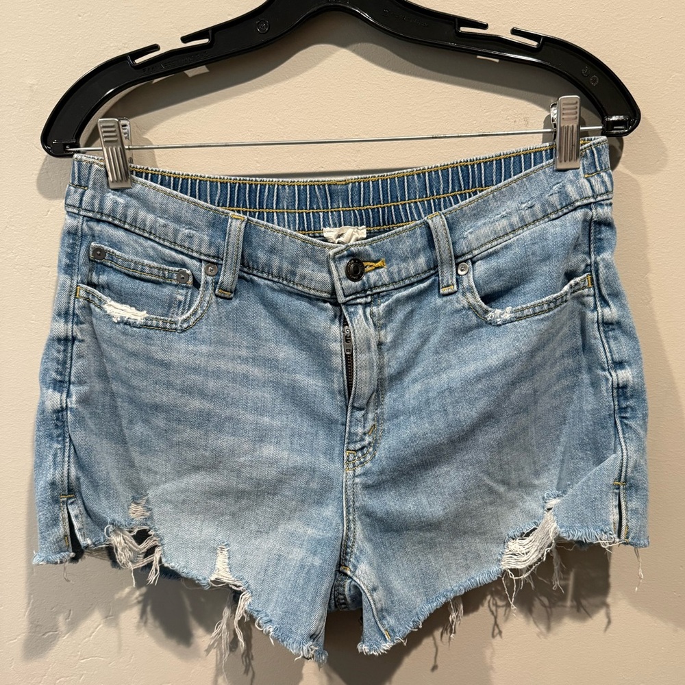 Aerie Denim Blue Women Shorts